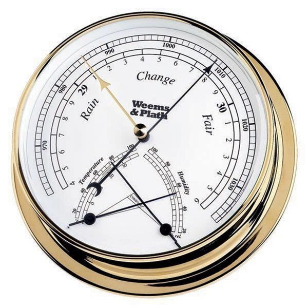 Weems and Plath Brass Endurance 145 BarometerComfortmeter, Weems & Plath, Mfr#: 631400